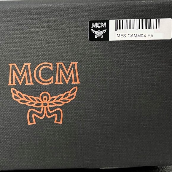 MCM Womens Yellow Big Logo Rubber Slides US 9 EU 39 - Picture 7 of 7